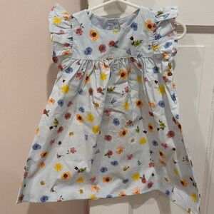 New with tags Molo butterfly dress 12 months in blue